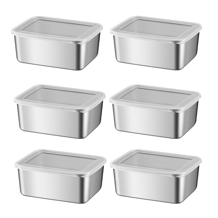 Lisslune | Stainless Steel Food Storage Container with Lid, Lunch, Snack Storage Box