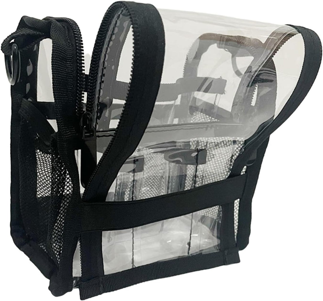 Lisslune | Large Transparent PVC Makeup Bag for Travel & Daily Use – Aveline