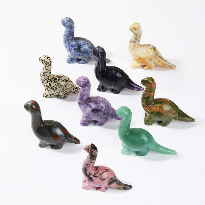 Lisslune | Frendorf 2.5 Inch Crystal Dinosaur Home Decoration Gemstone Decor