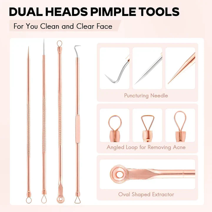 Lisslune | Blackhead and pimple removal set