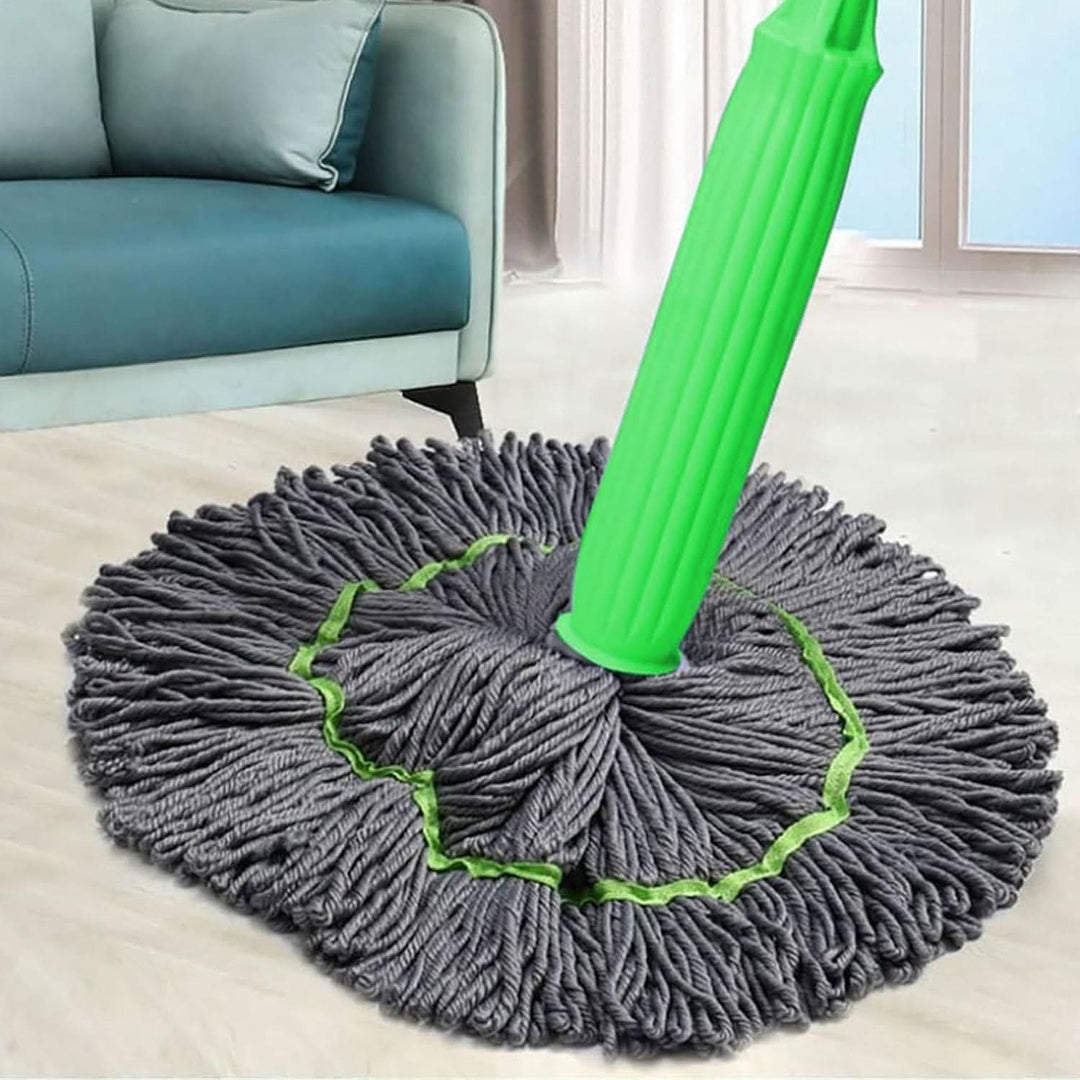Lisslune | Self-Wringing Microfiber Floor Mop with 360° Rotation