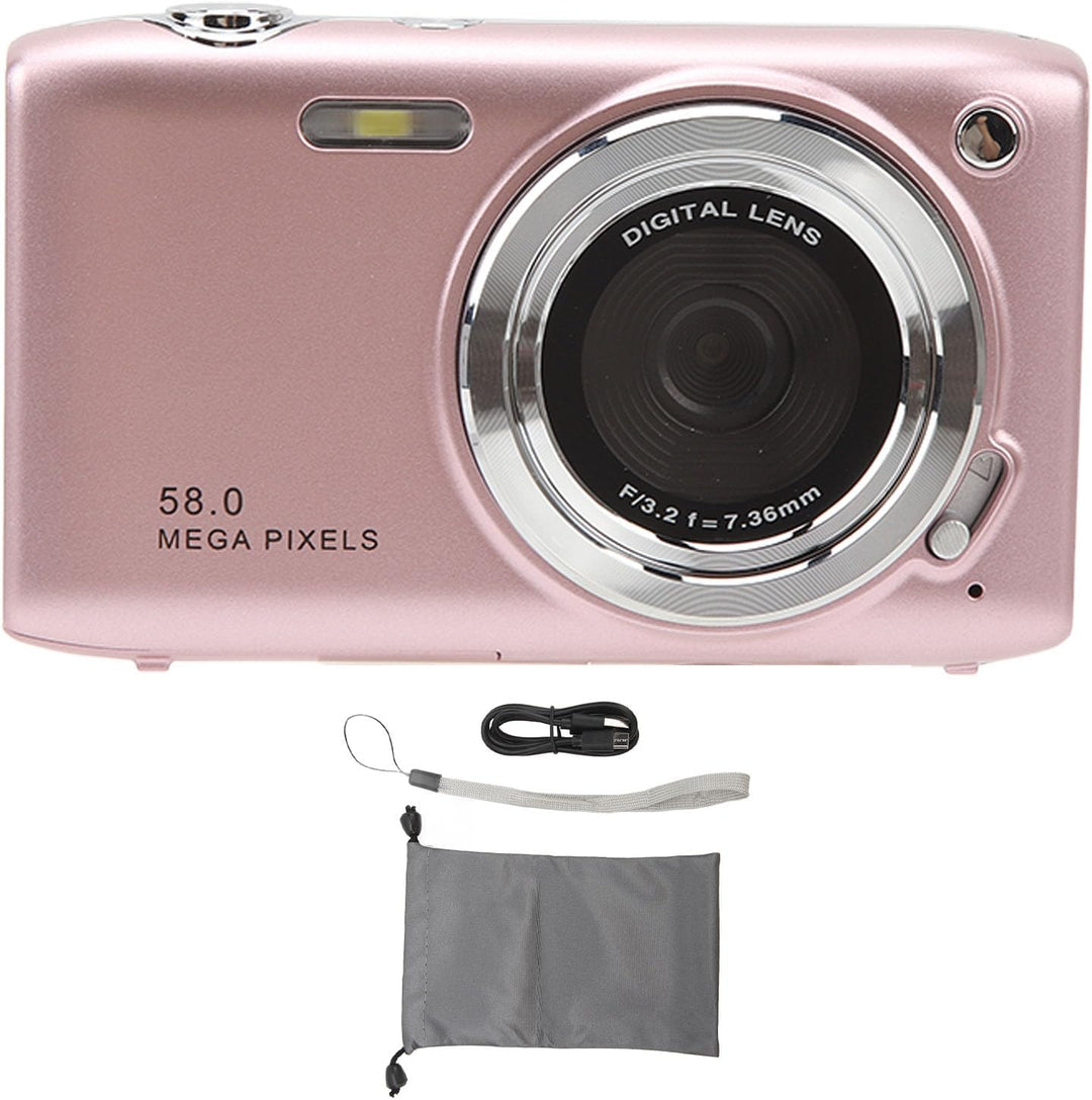 Lisslune | 4K Compact Digital Camera with 58MP Photos and 16X Zoom – Lumora