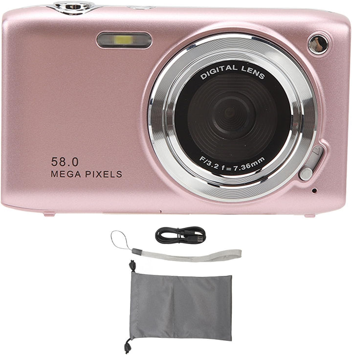 Lisslune | 4K Compact Digital Camera with 58MP Photos and 16X Zoom – Lumora