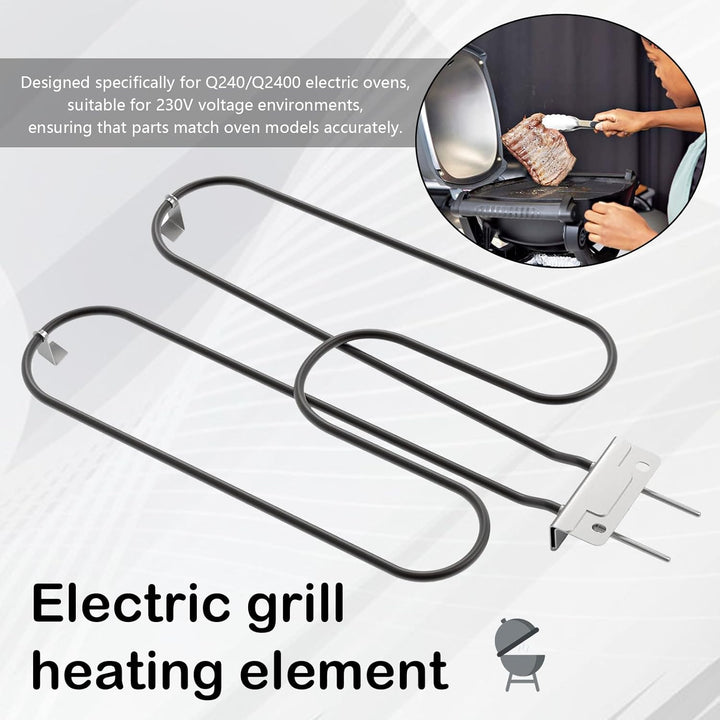 Lisslune | High-Power Stainless Steel Grill Heating Coil 2200W for Outdoor Electric BBQ – Zeythra