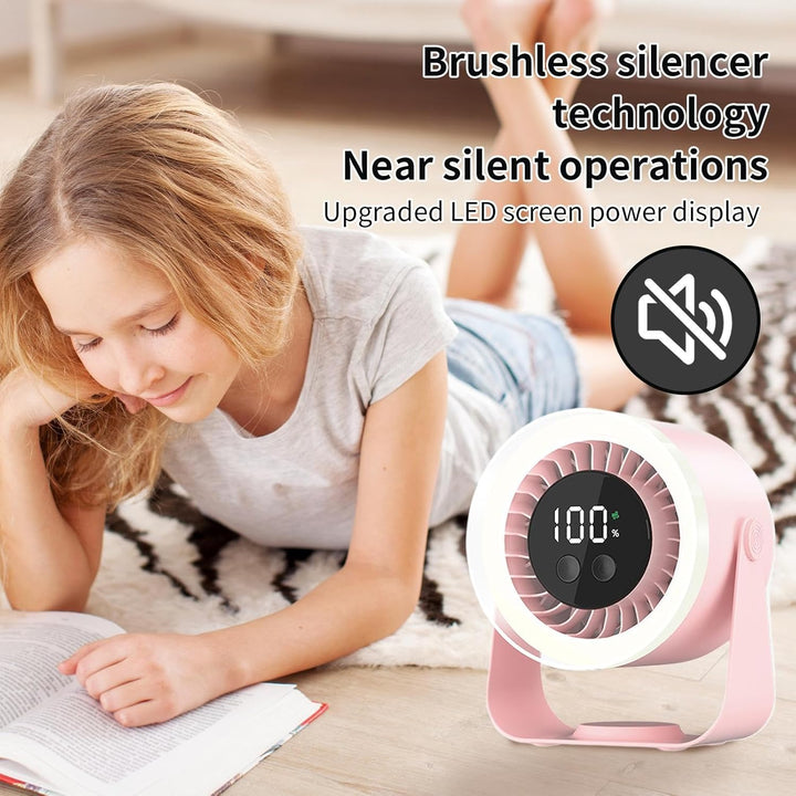Lisslune | Quiet Desk Fan – Auralis