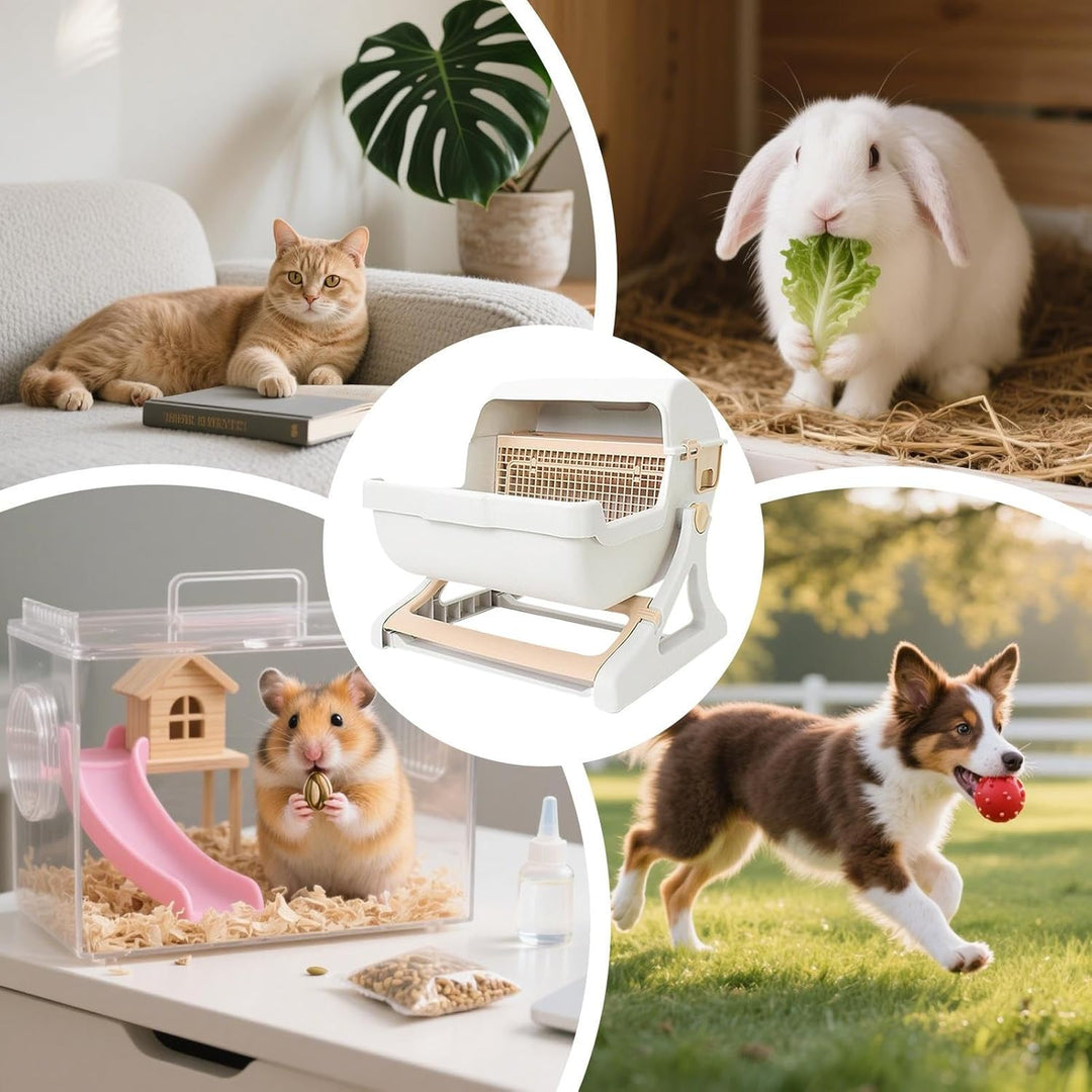 Lisslune | Automatic Odourless Litter Box with Open-Top Design – Felvora