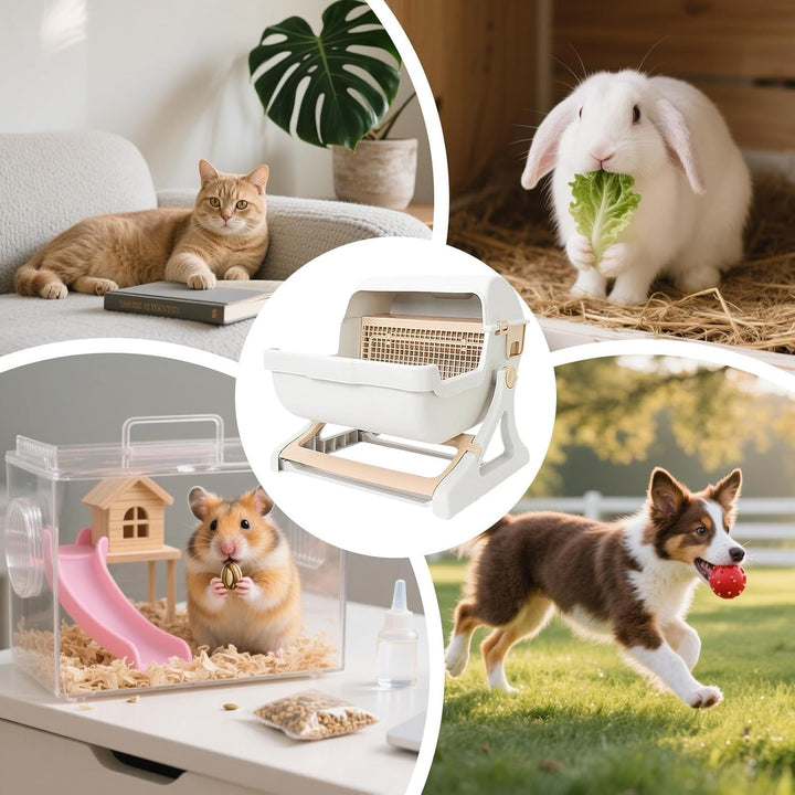 Lisslune | Automatic Odourless Litter Box with Open-Top Design – Felvora