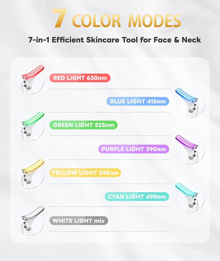 Lisslune | RadiantGlow 7-Color LED Face Mask