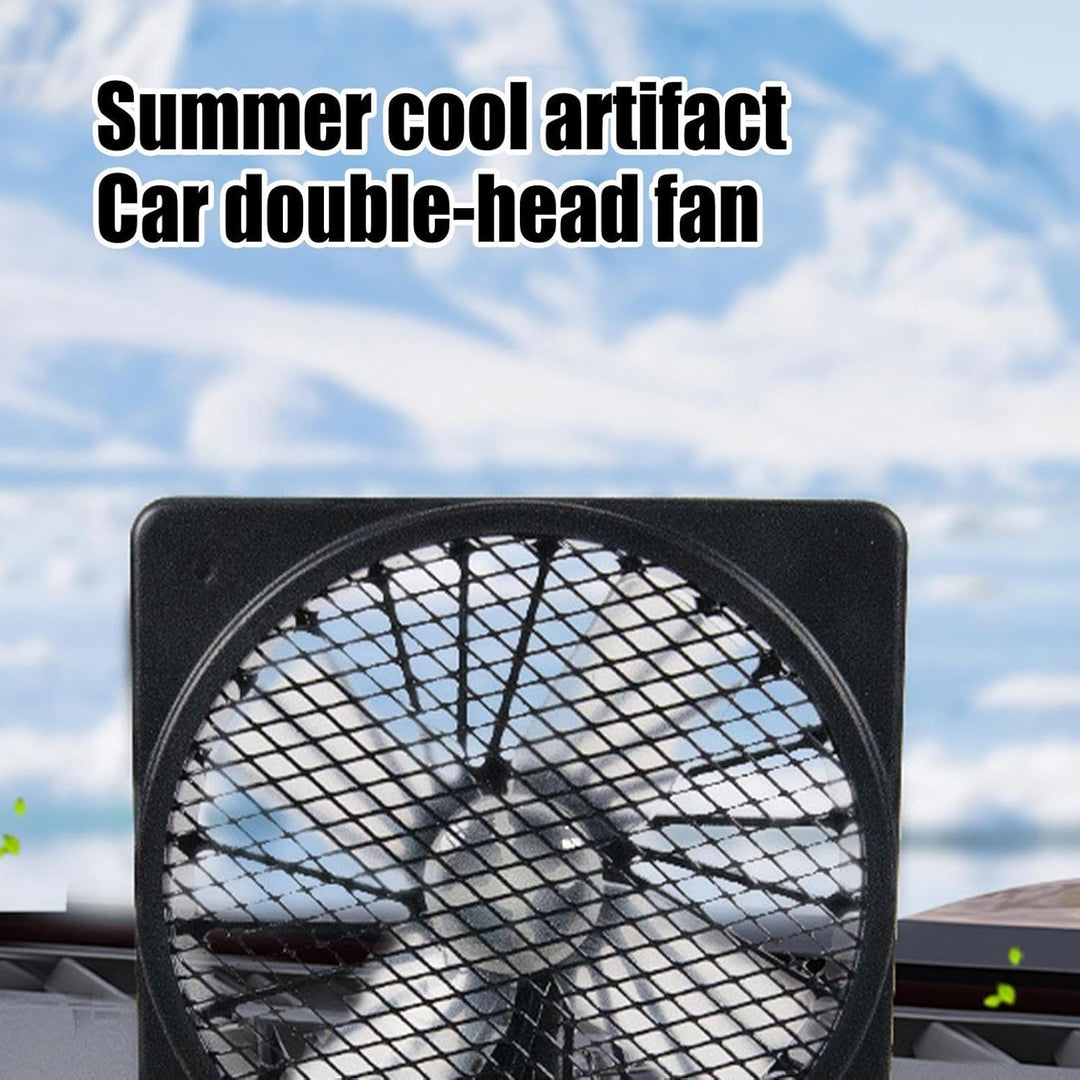 Lisslune | 12V USB Air Circulator Car AC Cooling Fan with 360° Rotation (1+1 FREE) – Aurovent