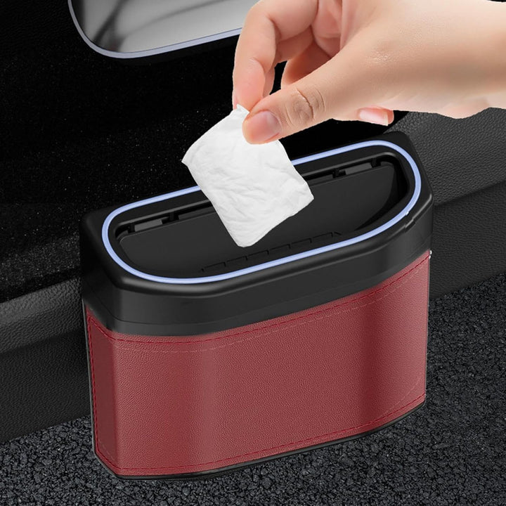 Lisslune | Smell-Proof Car Trash Can with Touch Light – Lurevo