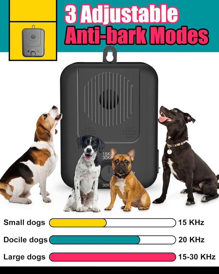 Lisslune | Rechargeable Ultrasonic Anti Barking Device with 50ft Range – Calvero