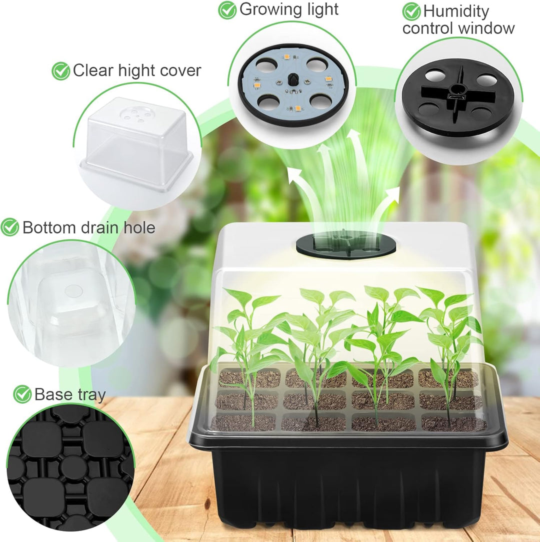Lisslune | Grow kit with light – Complete set for successful plant cultivation