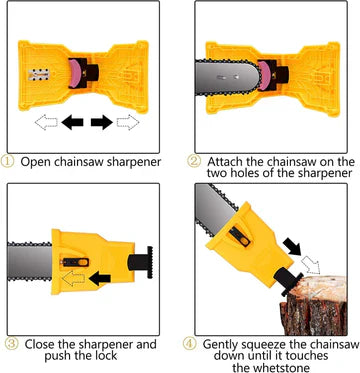 Lisslune | Chainsaw Teeth Sharpener