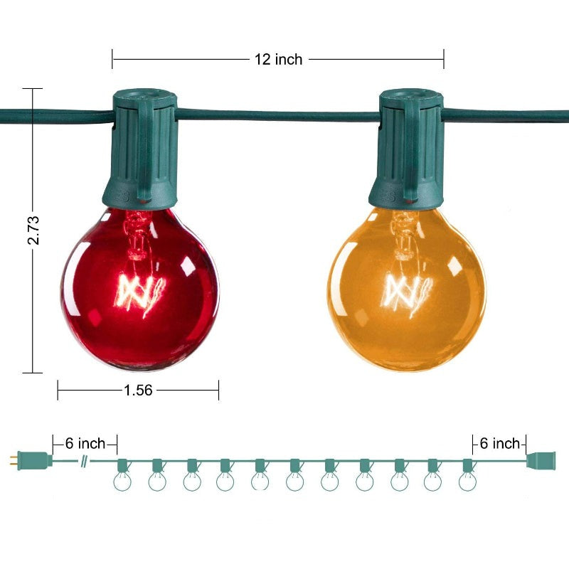 Lisslune | Royaleva Outdoor Dimmable String Lights - 20 ft LED Ambient Lighting