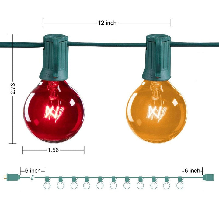 Lisslune | Royaleva Outdoor Dimmable String Lights - 20 ft LED Ambient Lighting