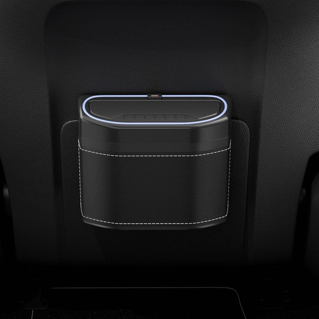 Lisslune | Smell-Proof Car Trash Can with Touch Light – Lurevo