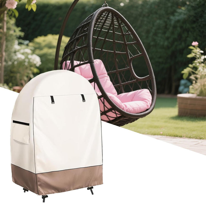 Lisslune | Waterproof Egg Chair Cover with Double Zipper – Solara