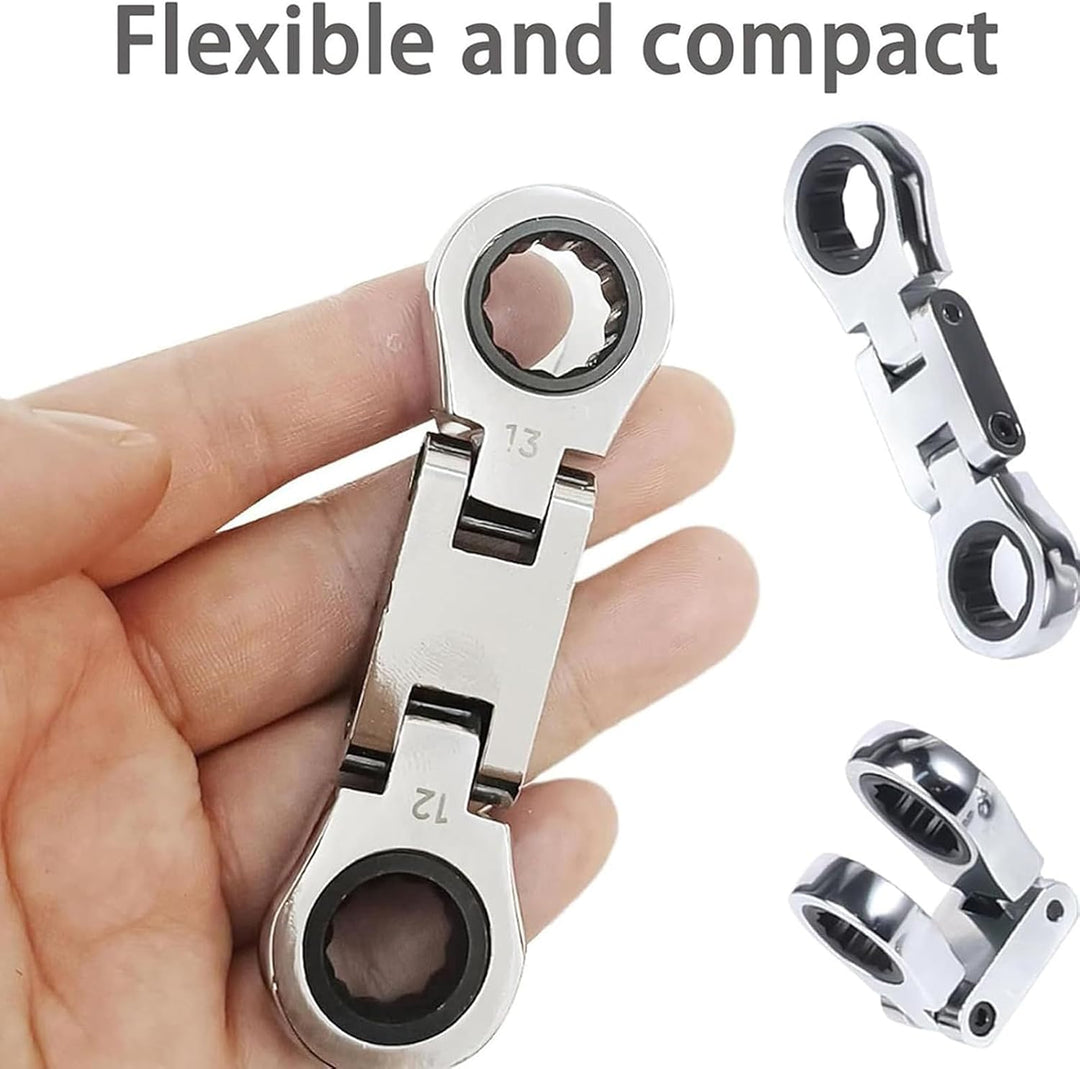 Lisslune | Double Drive Flex Head Ratcheting Wrench – Torvex