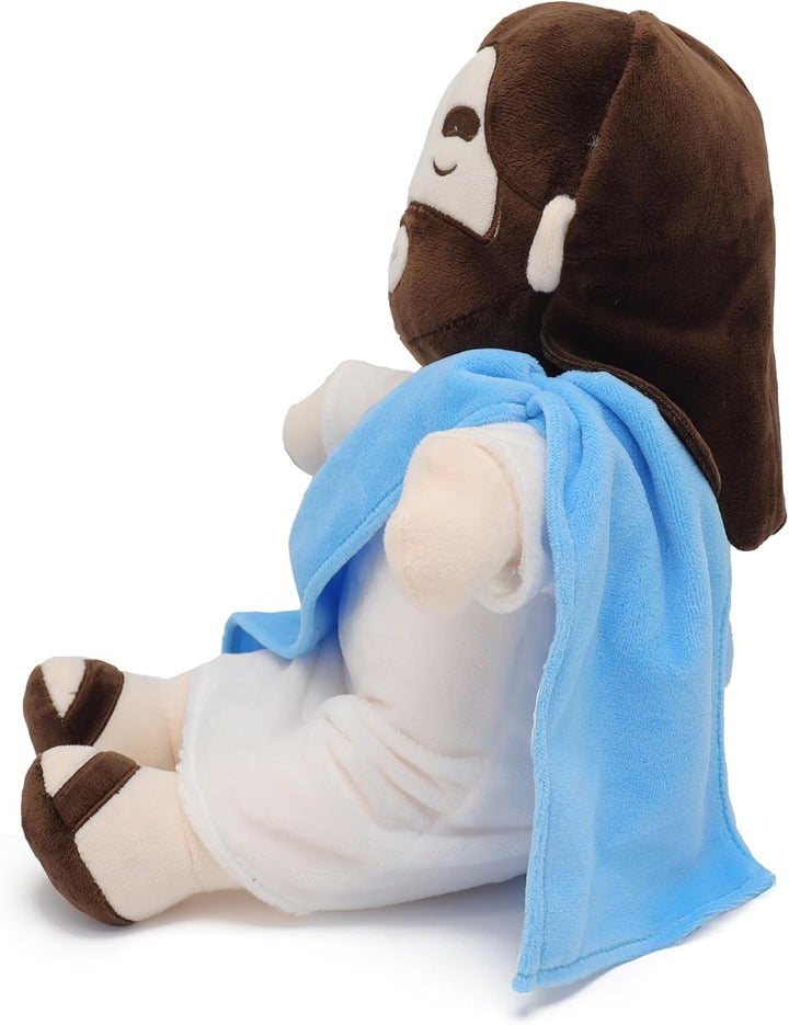 Lisslune | Soothing Jesus Plush Toy with Calming Breathing & Sounds