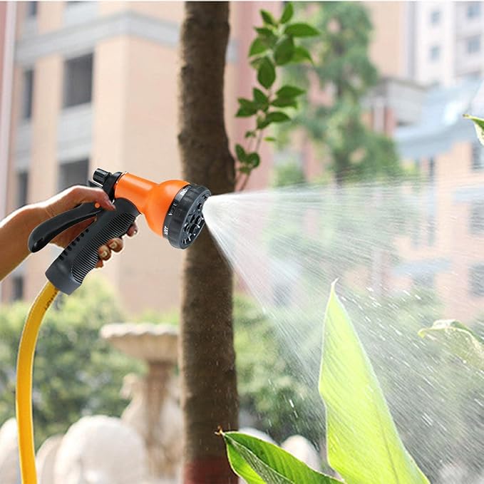 Lisslune | Garden Hose Gun with 7 Functions – Flexible Watering Nozzle for Garden Plants