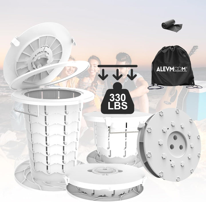 Lisslune | Portable Toilet with Adjustable Height – CampMate