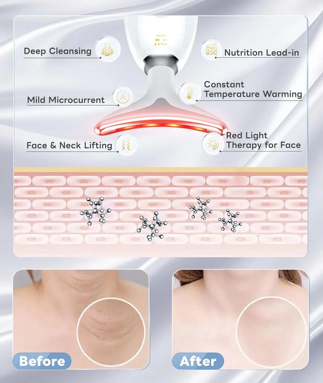Lisslune | RadiantGlow 7-Color LED Face Mask