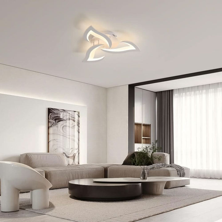 Lisslune | Modern Flower-Shaped LED Ceiling Light for Home Décor