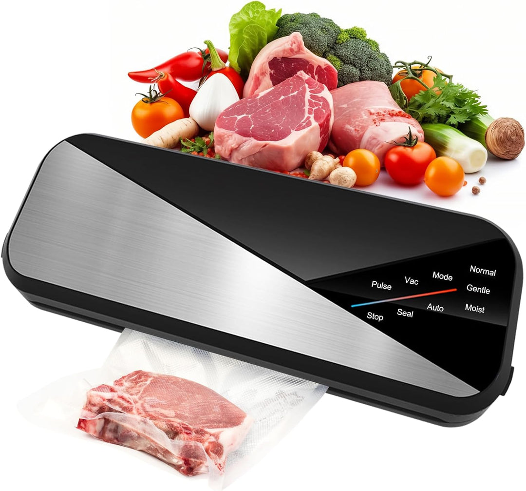 Lisslune | 6-in-1 Vacuum Sealer with 80kPa Suction and 30cm Sealing Strip – Fresvyn