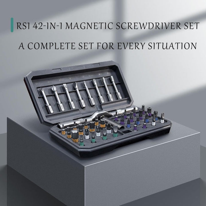 Lisslune | 42-in-1 Magnetic Screwdriver Set – Precision Repair Tool Kit with Bits & Handle – Fixaro