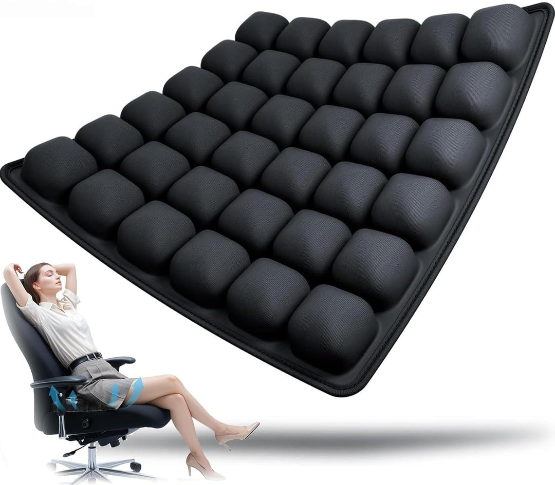 Lisslune | Inflatable Travel Seat Cushion with Ergonomic Pressure Relief – AirComfort