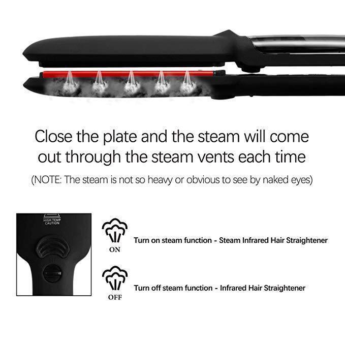 Lisslune | Professional Hair Straightener Infrared Steam