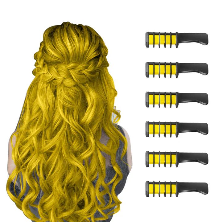 Lisslune | Washable Hair Chalk Pen | For Colorful Accents in Hair