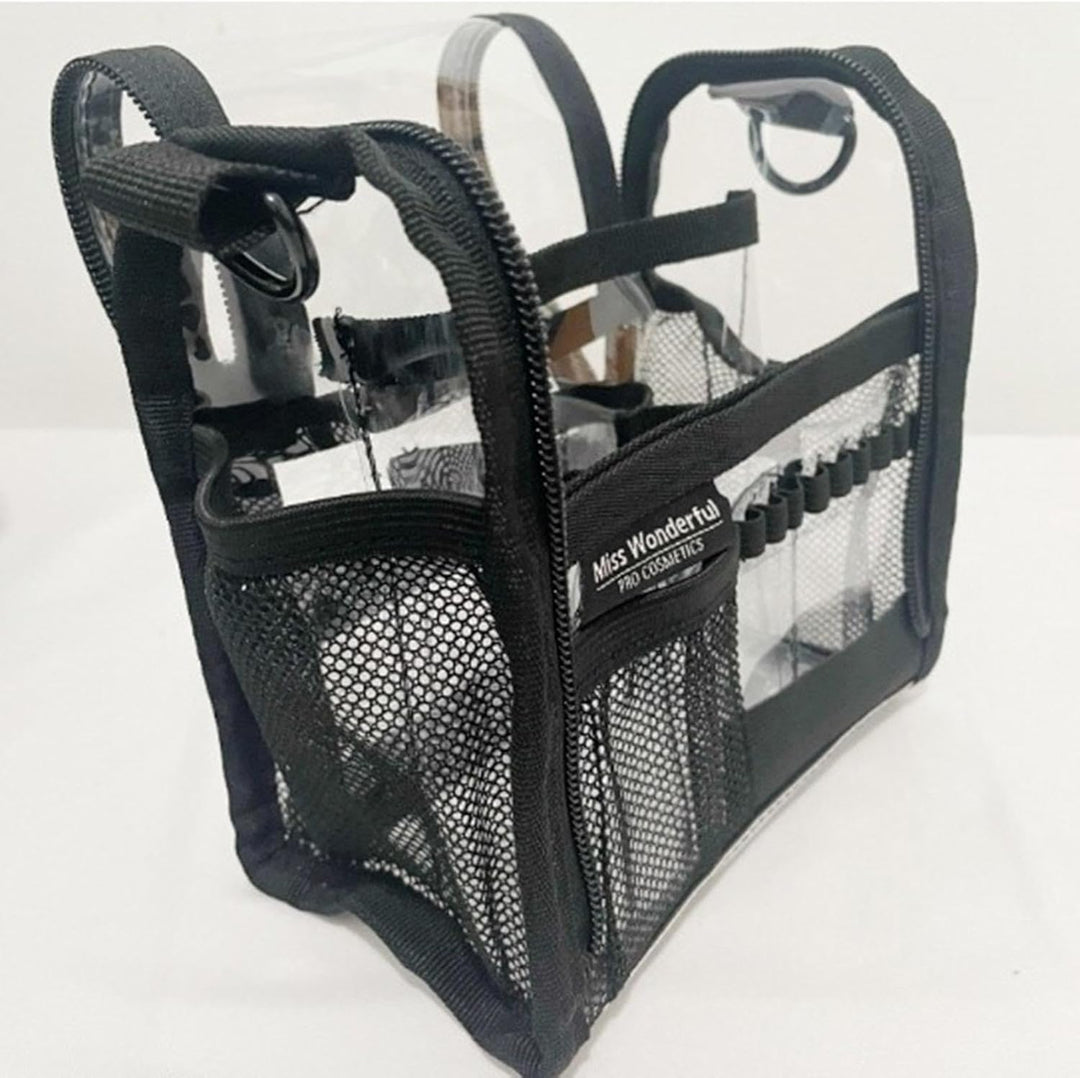 Lisslune | Large Transparent PVC Makeup Bag for Travel & Daily Use – Aveline