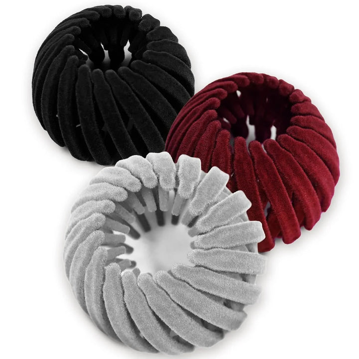 Lisslune | Stylish Bird's Nest Hair Clips – 3-Piece Set