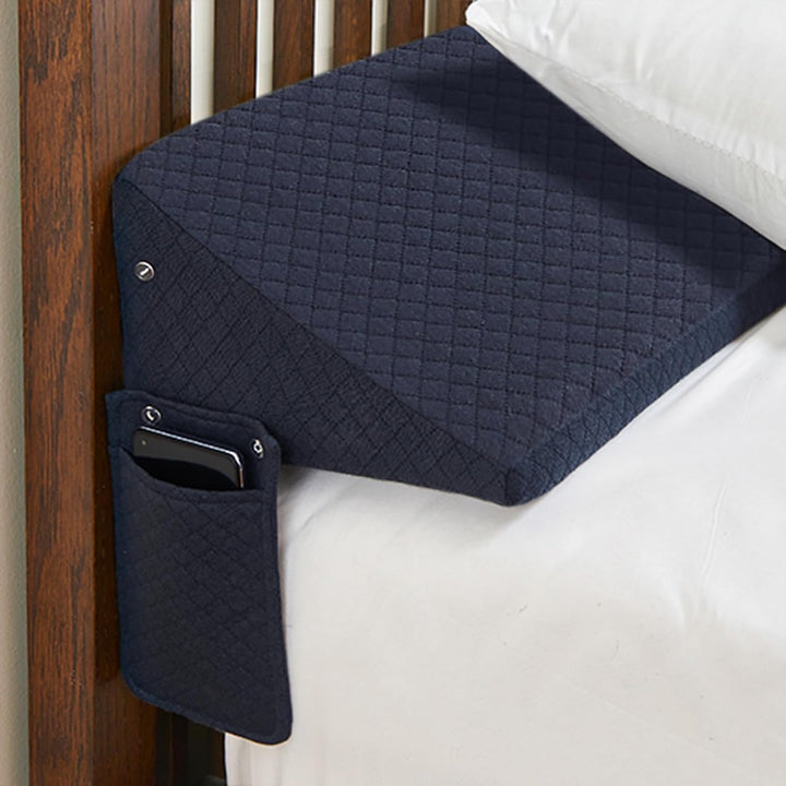 Lisslune | Gap Filler Wedge Pillow | Adjustable Height, Compact Design & Ideal for Twin, Queen, King Beds and Sofas