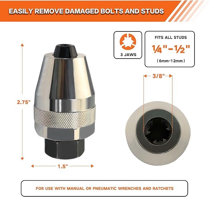 Lisslune | Damaged bolt and stud - extraction tool