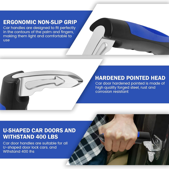 Lisslune | 2Pcs Car Assist Handles with Emergency Tools – Moventa
