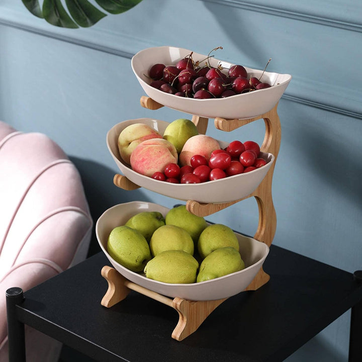 Lisslune | FruitTower - Elegant Metal Fruit Stand