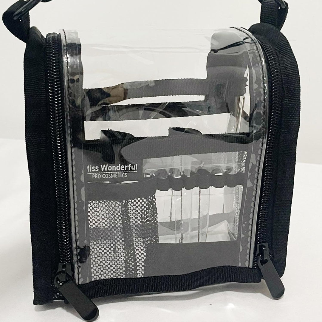 Lisslune | Large Transparent PVC Makeup Bag for Travel & Daily Use – Aveline