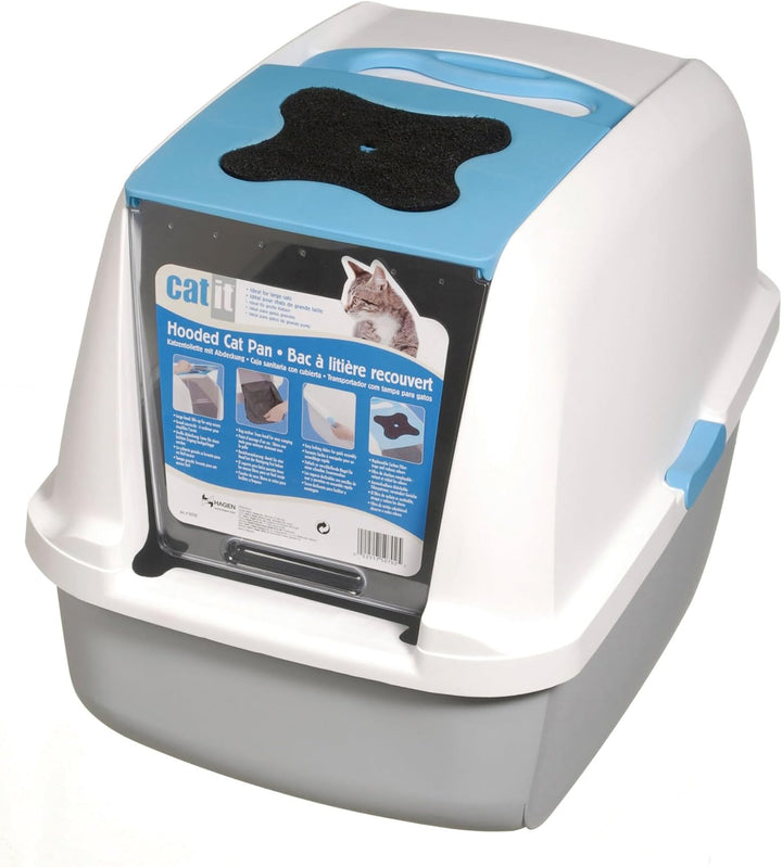 Lisslune | PetHome XL Cat Litter Box – Extra Large Covered Litter Tray with Odor Control