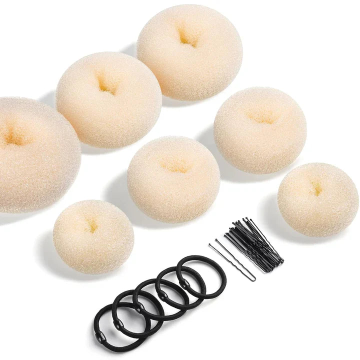 Lisslune | Donut Knot Helper Set – 7 Rings & Accessories