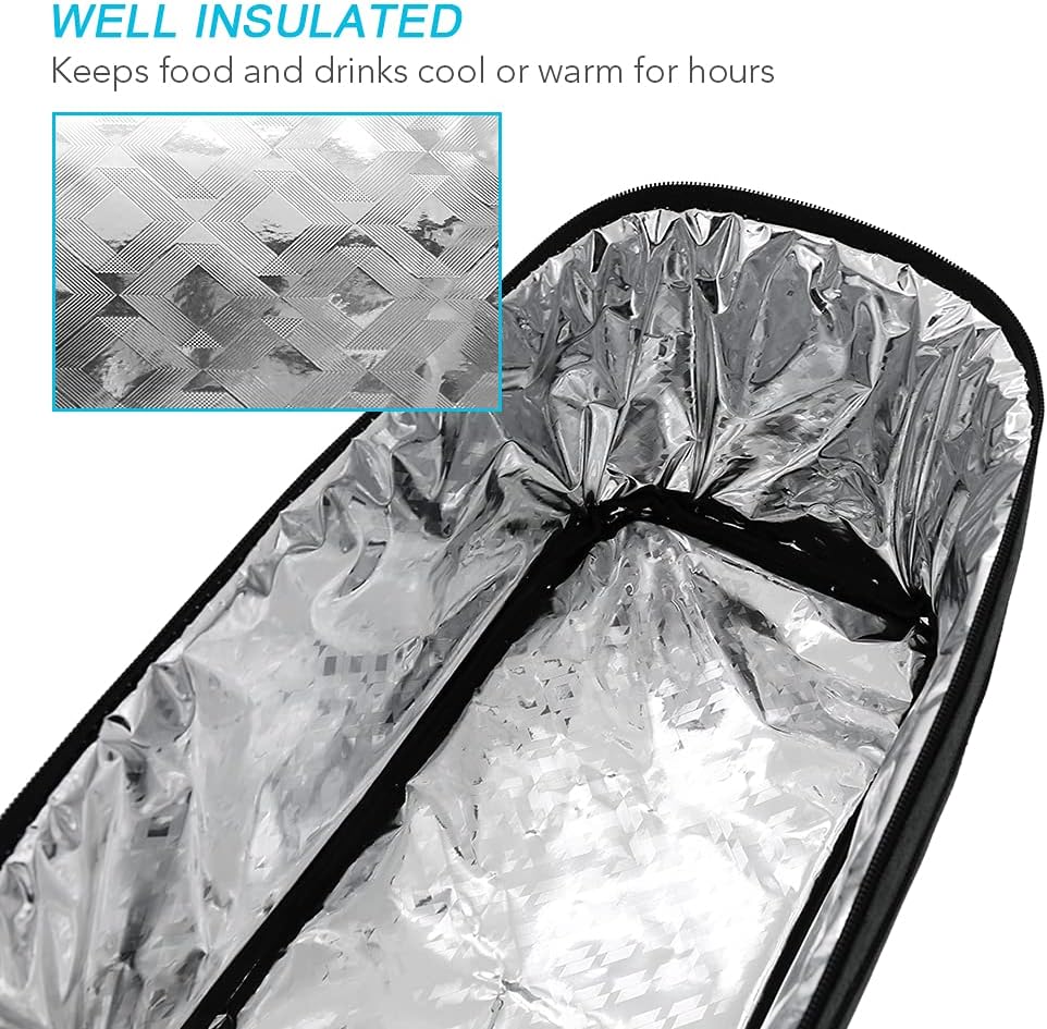 Lisslune | 8L Insulated Bike Rear Trunk Cooler Bag with Shoulder Strap – Trevilo