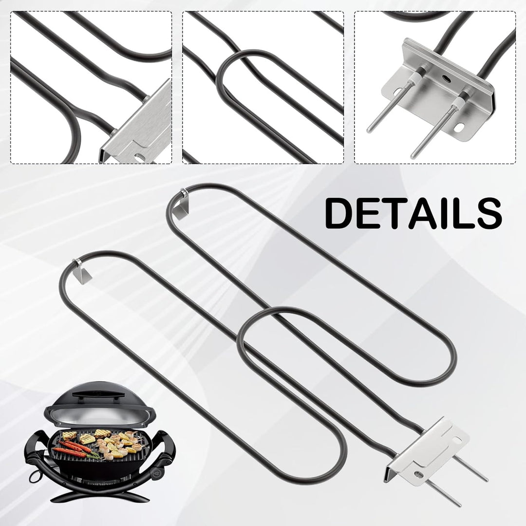 Lisslune | High-Power Stainless Steel Grill Heating Coil 2200W for Outdoor Electric BBQ – Zeythra