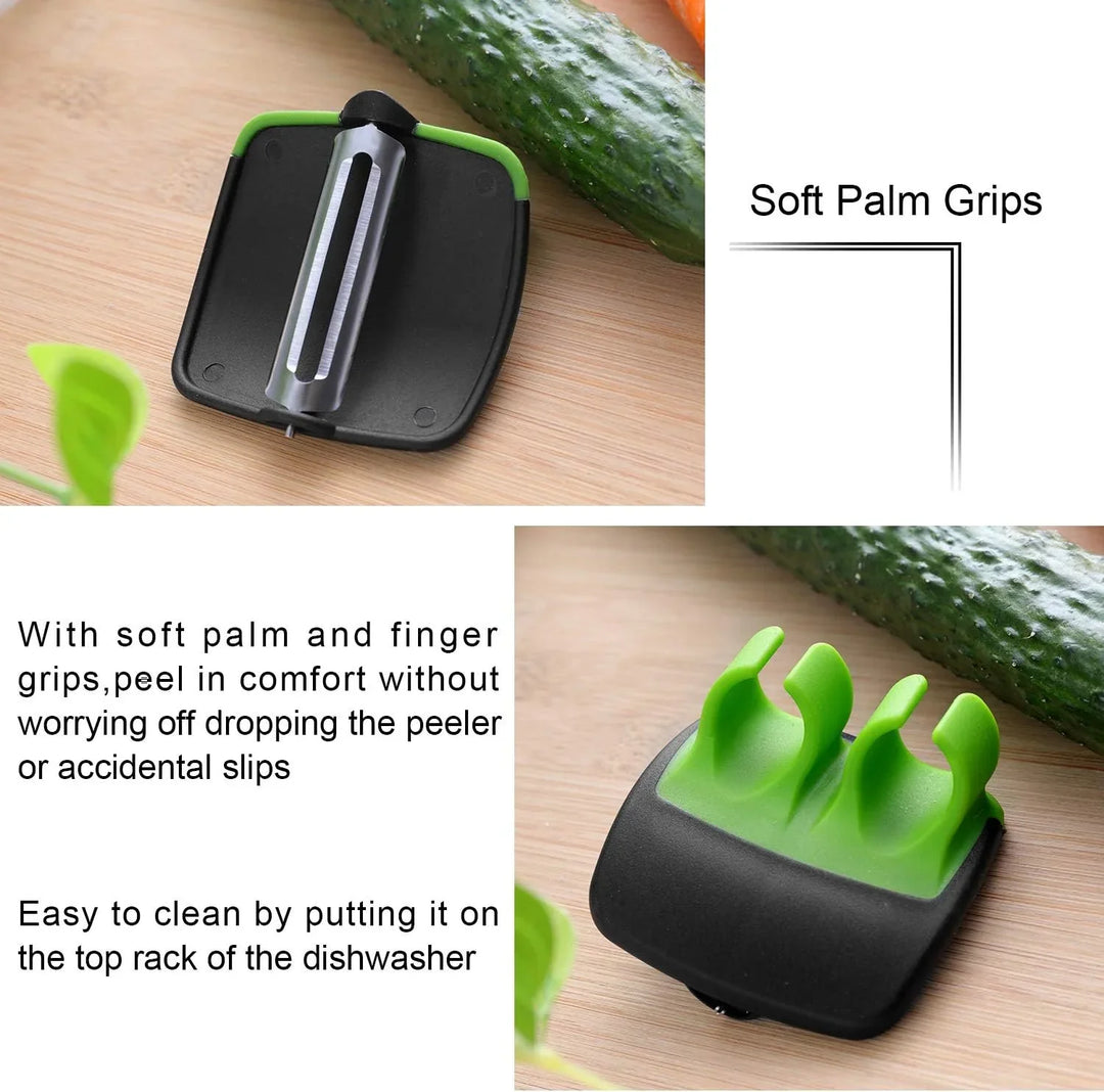 Lisslune | 4-piece finger vegetable peeler set