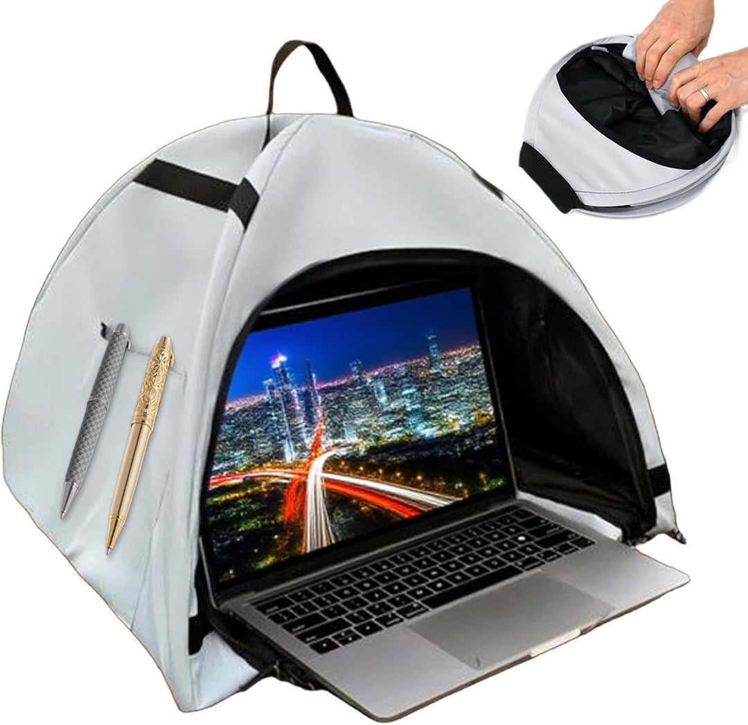 Lisslune | Laptop Sun Shade – Foldable Anti-Glare Privacy Tent for 13–16" Devices – Travory