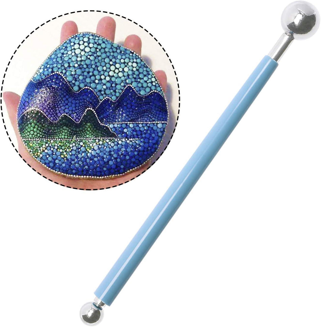 Lisslune | Mandala Artistry Essentials: 18-piece premium dotting tool set for creative expressions
