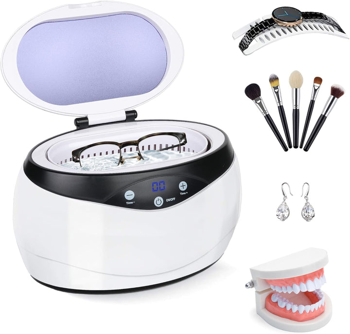 Lisslune | Ultrasonic Jewellery Cleaner 650ml with Watch Holder – ShineMate