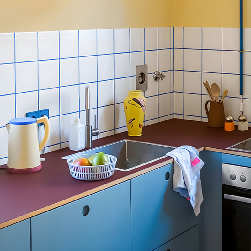 Lisslune | PVC Peel and Stick Wall Tile Modern Simple Peel and Stick Wall Tile