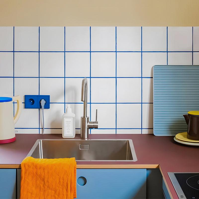 Lisslune | PVC Peel and Stick Wall Tile Modern Simple Peel and Stick Wall Tile