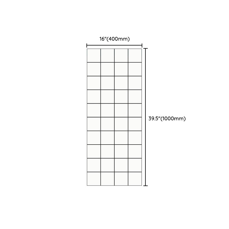Lisslune | PVC Peel and Stick Wall Tile Modern Simple Peel and Stick Wall Tile